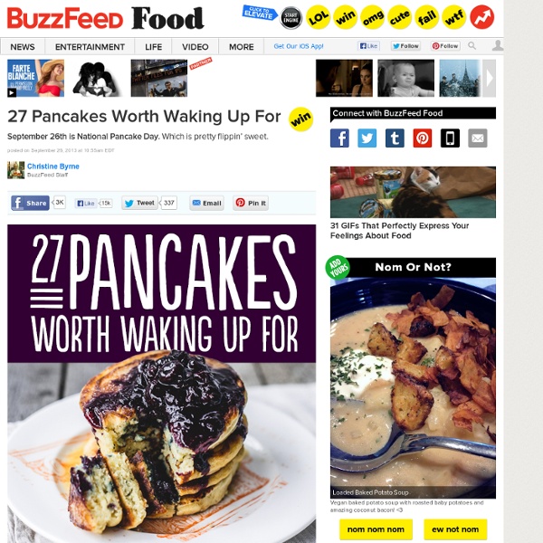 27 Pancakes Worth Waking Up For