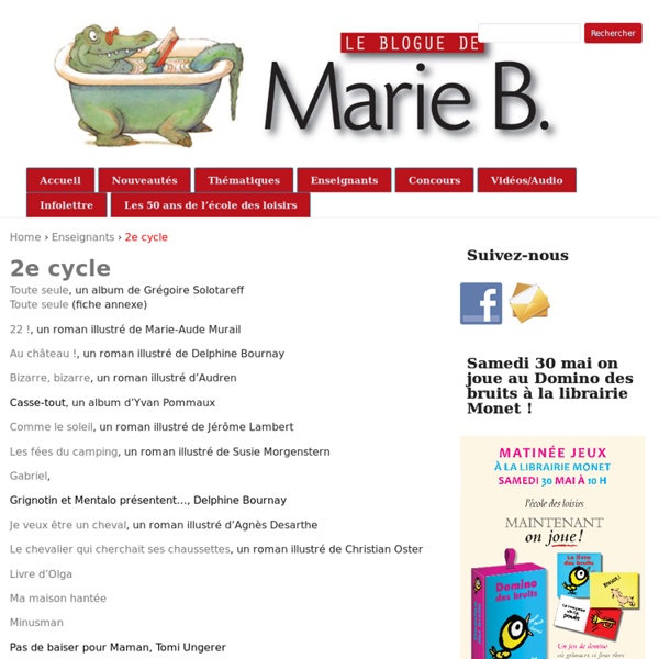 Le Blogue de Marie B.