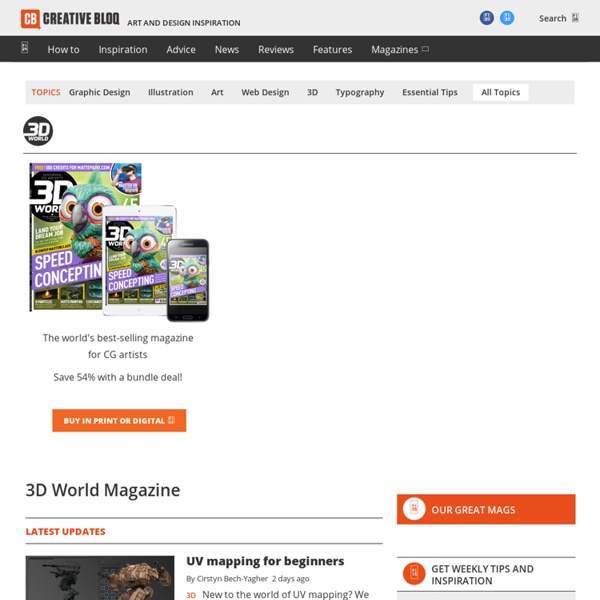3D World - The Magazine for 3D Artists