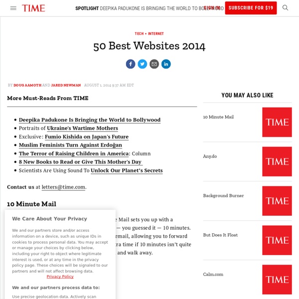 50 Best Websites 2014