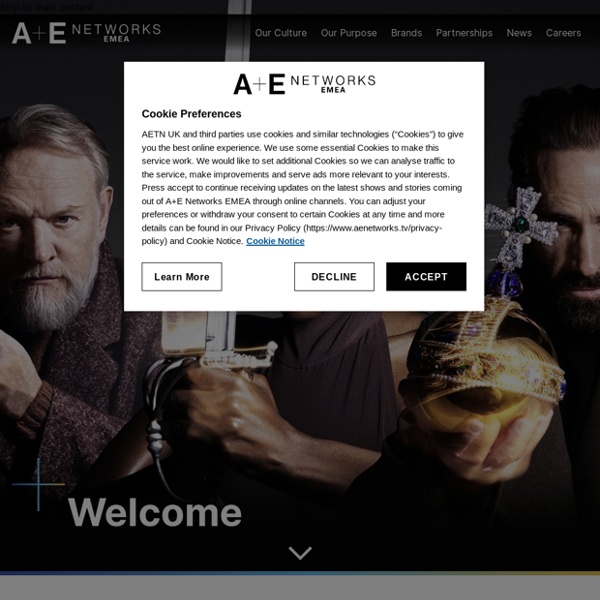 Welcome to A+E Networks
