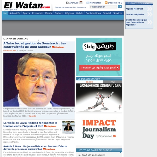 A la une - El Watan