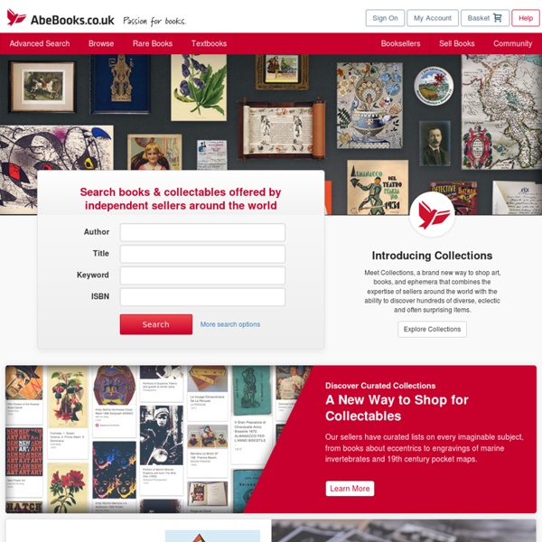 AbeBooks Official Site – New & Used Books, Textbooks & Rare Books
