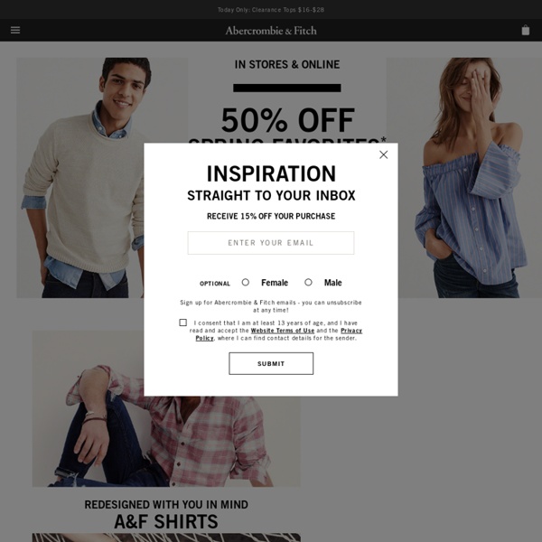 Abercrombie & Fitch - Shop Official Site