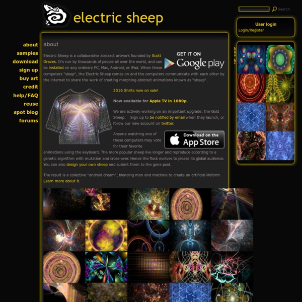 Electric sheep