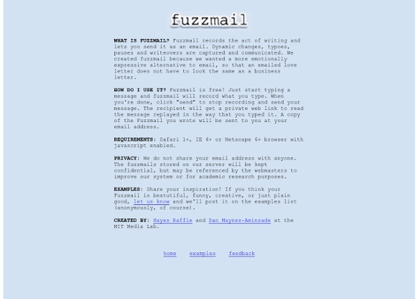 About Fuzzmail
