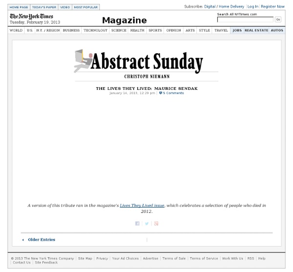 Abstract Sunday Blog - NYTimes.com