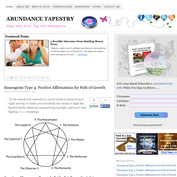 Abundance Tapestry — Creating A Life Of Abundance