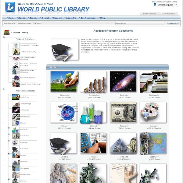 World Public Library - Catalogs and Collections