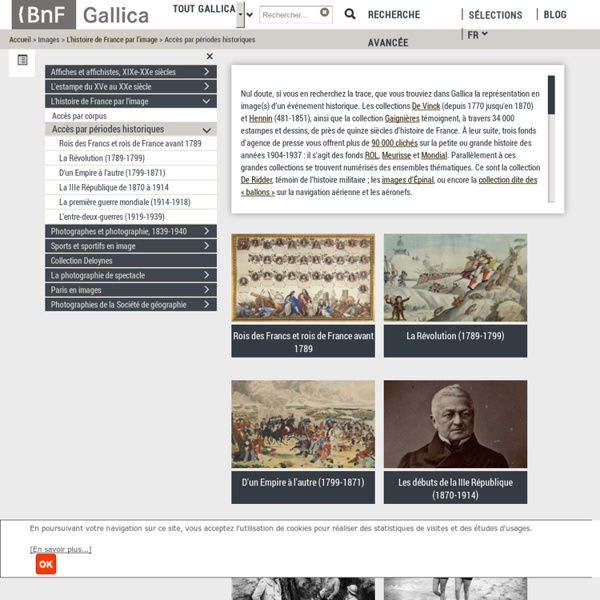 Gallica - L'histoire de France par l'image