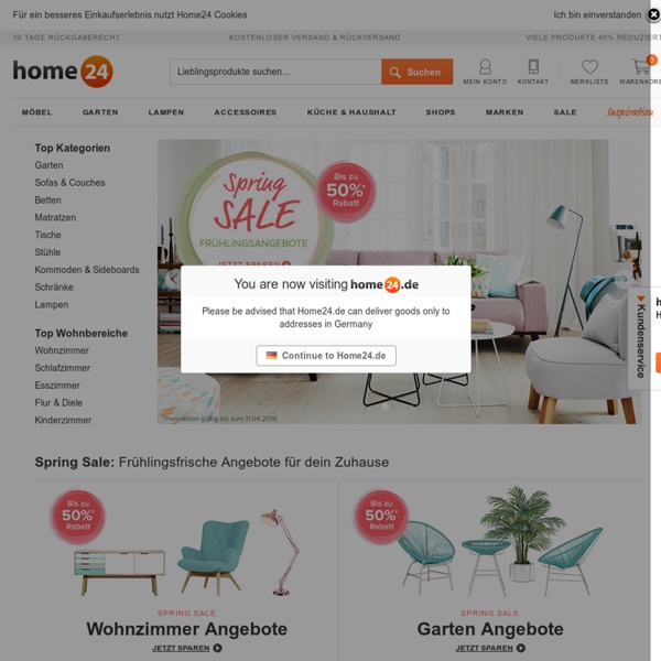 Home24 - Deutschlands größter Möbel Online-Shop