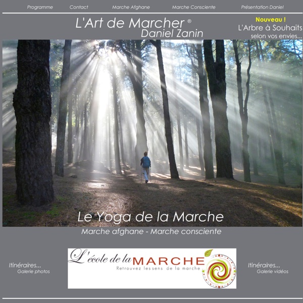 Daniel Zanin accompagnateur en montagne - Marche Afghane - Marche consciente - L'Art de Marcher