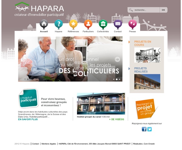 HAPARA - habitat participatif en Rhone-Alpes