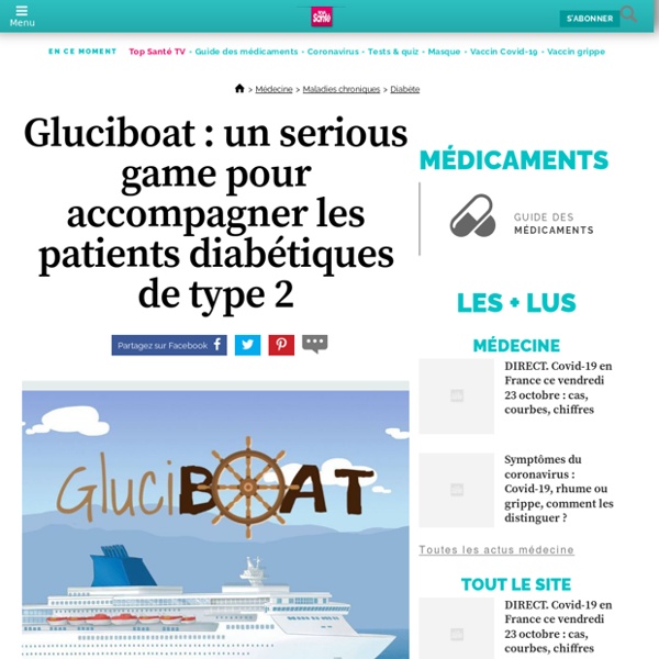 Gluciboat : un serious game pour accompagner les patients diabétiques de type 2