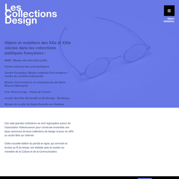 COUP DE COEUR ! Les collections Design en ligne