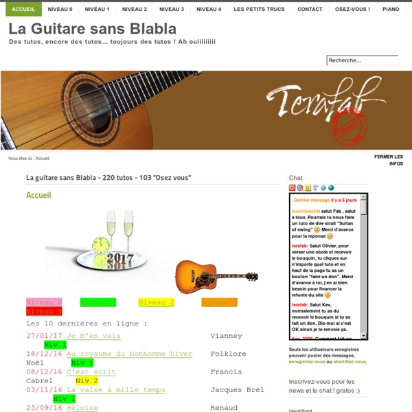 La guitare sans Blabla