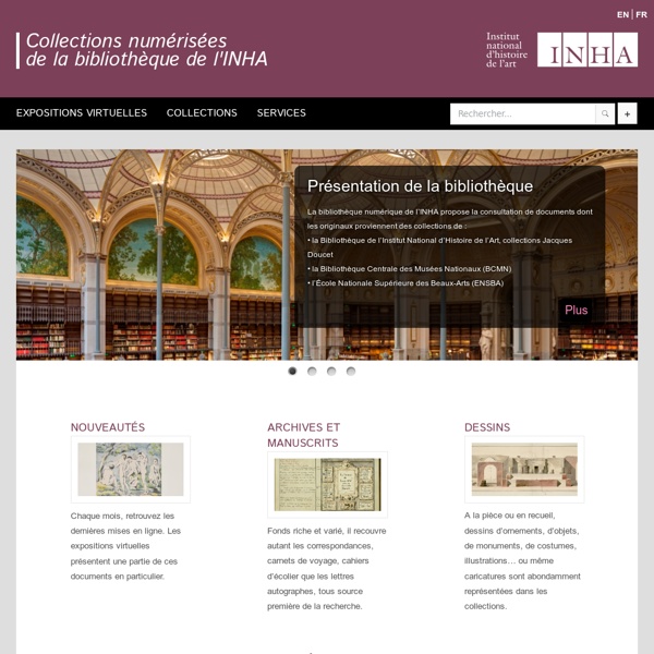 Bibliothèque numérique de l'INHA