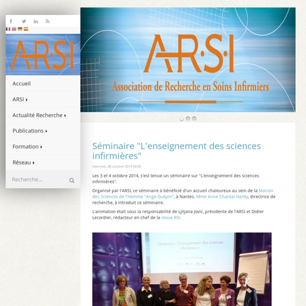 ARSI : Association de Recherche en Soins Infirmiers