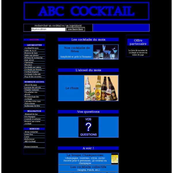 Accueil / ABC-Cocktail