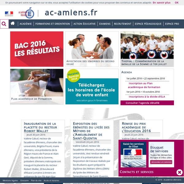 Académie d'Amiens (DSDEN 02-60-80)
