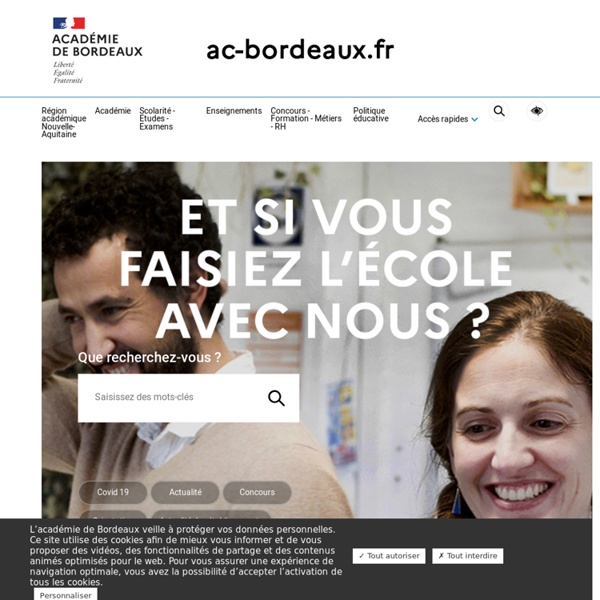 Académie de Bordeaux (DSDEN 24-33-40-47-64)
