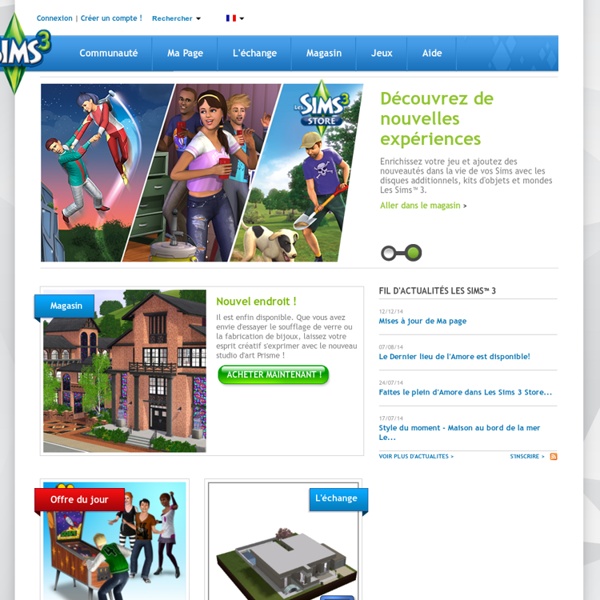 Communauté - Les Sims 3