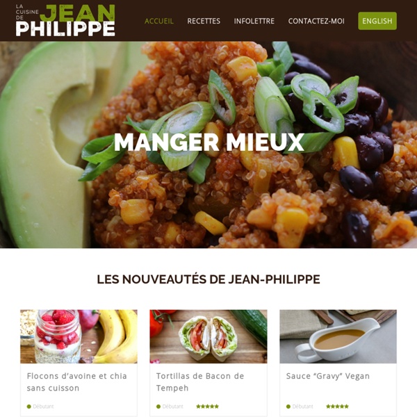 Accueil - La cuisine De Jean-Philippe