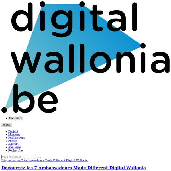 Le portail des Technologies de l'Information et de la Communication (TIC) en Région wallonne