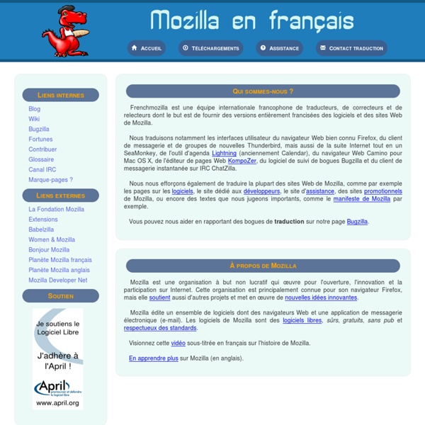 Accueil - Mozilla en français