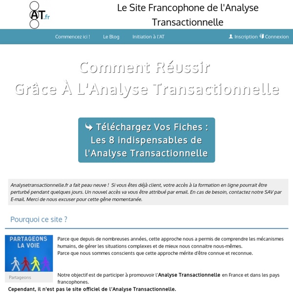 Analyse Transactionnelle - Analyse Transactionnelle de A à Z - AT.fr