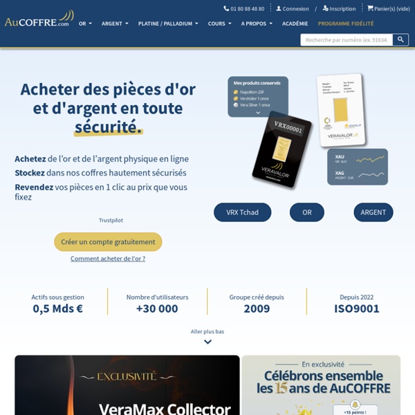 Achat Pièces d'or AuCOFFRE.com