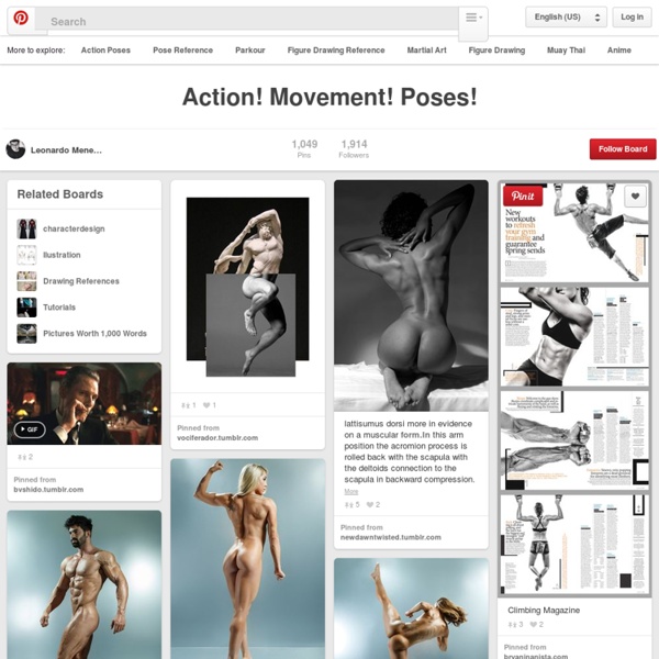 Action! Movement! Poses! on Pinterest