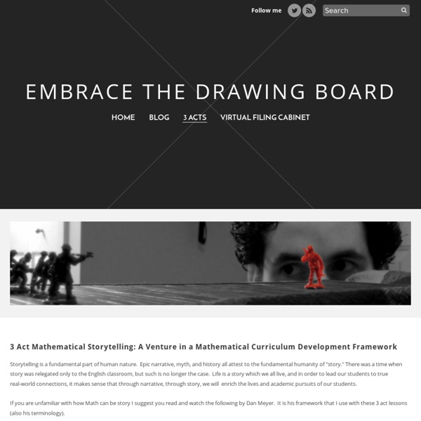 3 Acts - Embrace the Drawing Board