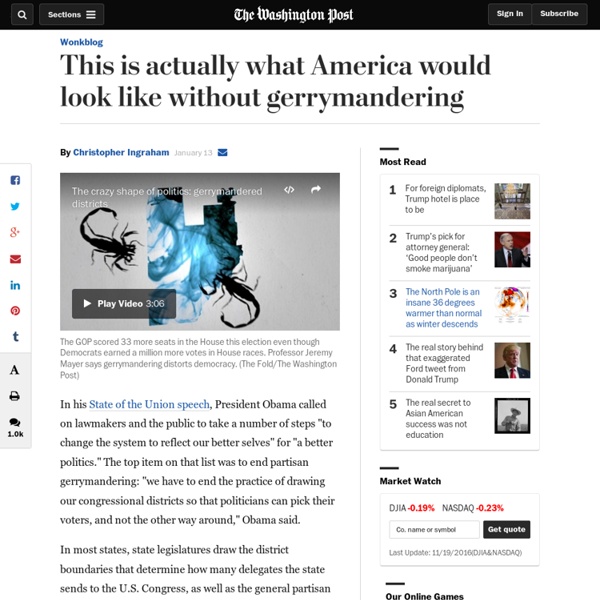This is actually what America would look like without gerrymandering