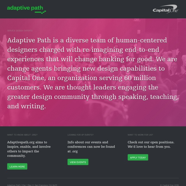 Adaptive Path