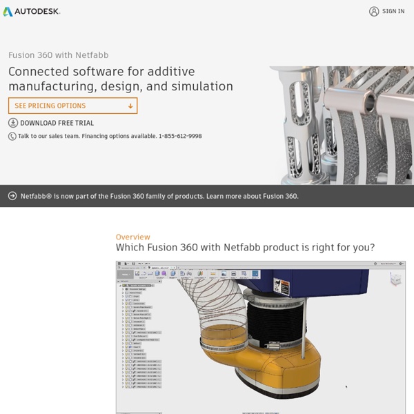 Netfabb Software - Software for 3D Printing - 3D Software for STL files - fixing, repair, editing, merge STL data for Rapid Manufacturing - STL Viewers and STL repair