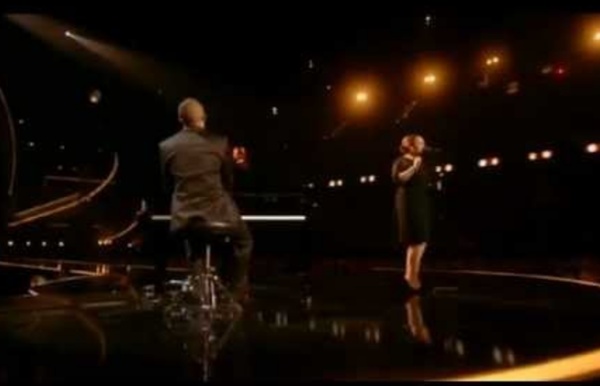 Adele performing Someone Like You