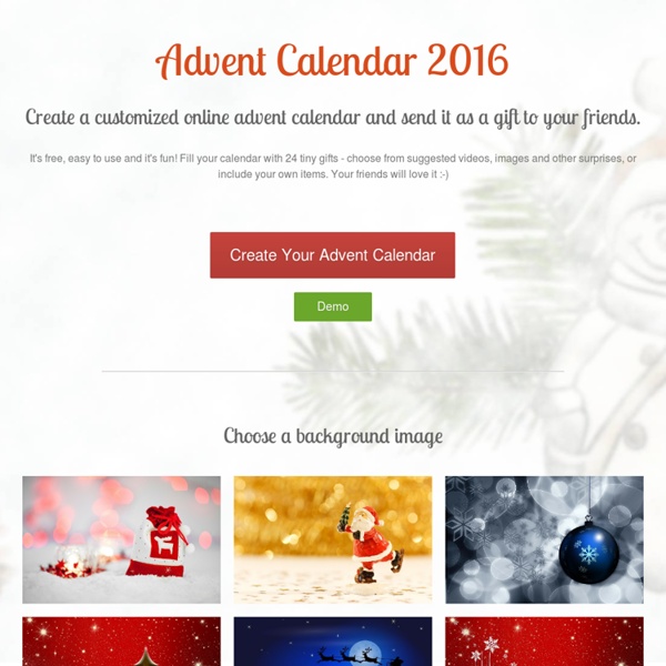 Advent Calendar - AdventMyFriend