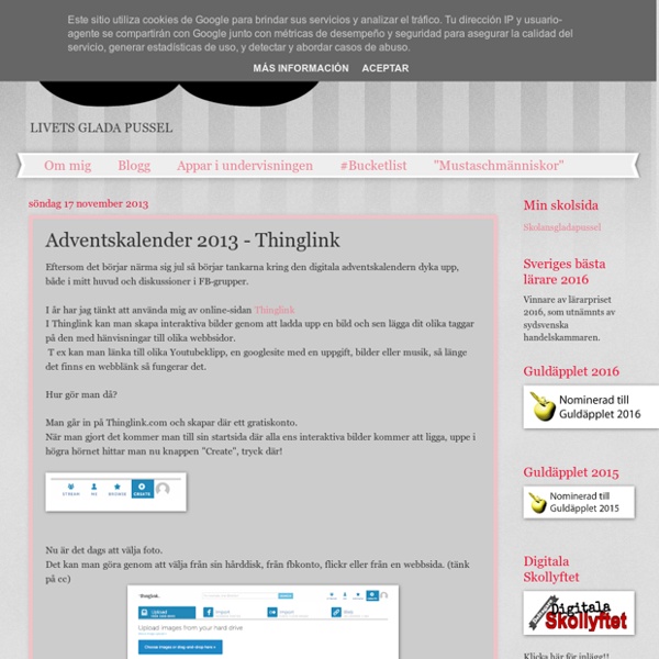 Adventskalender 2013 - Thinglink