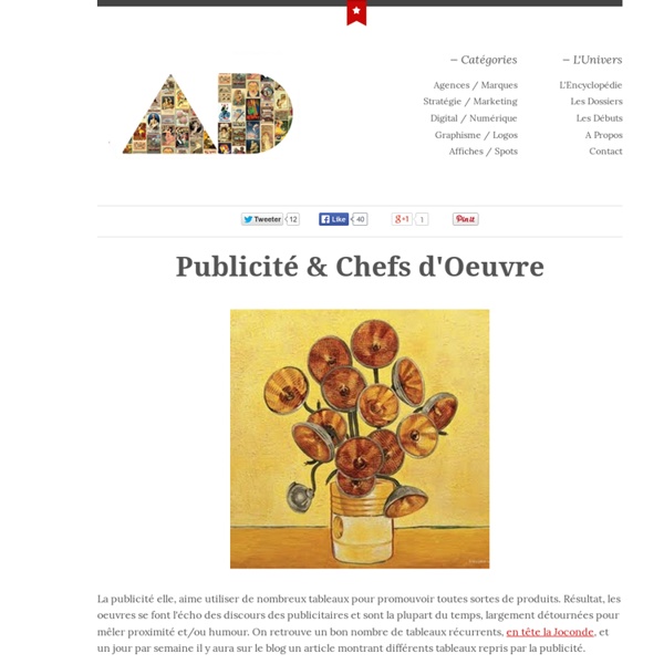 Publicité & Chefs d'Oeuvre