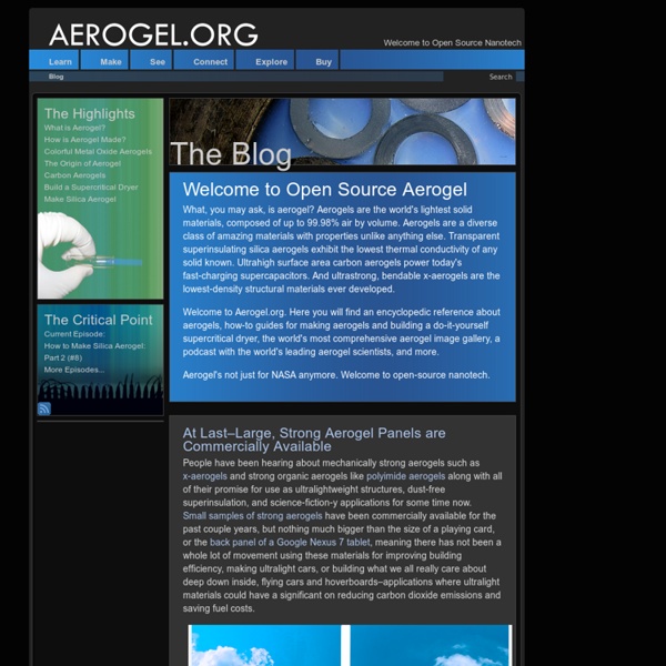 Aerogel.org