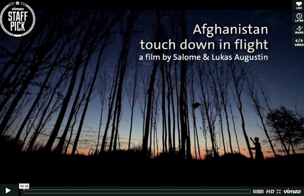 Afghanistan – touch down in flight