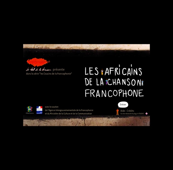 Les Africains de la Chanson Francophone - un site du Hall de la Chanson