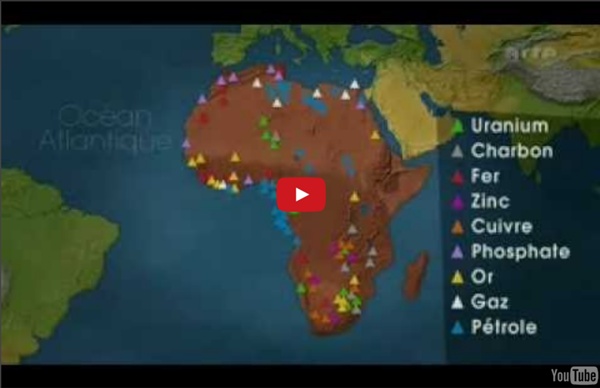 Afrique, les cartes de bases du continent