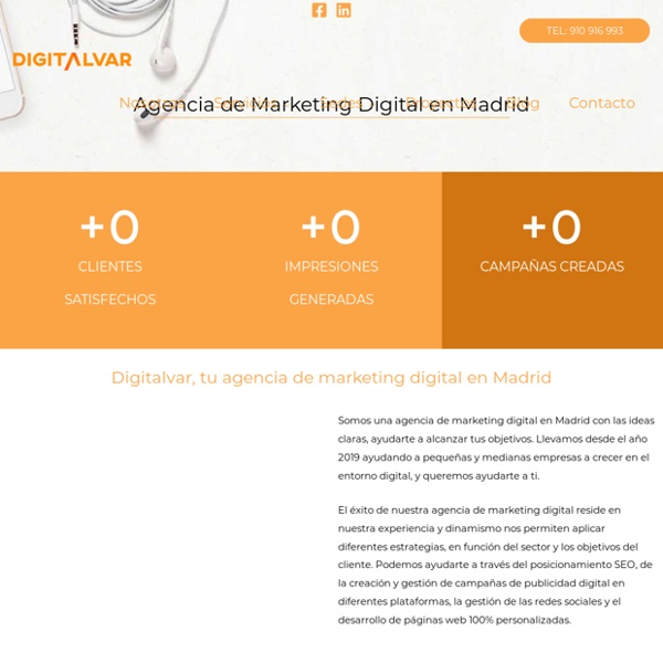 □ Agencia De Marketing Digital En Madrid de 10