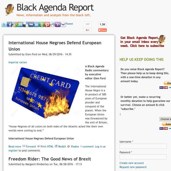 Black Agenda Report