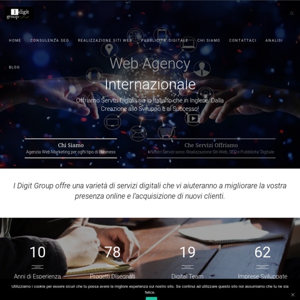 Agenzia Web Marketing - I DIGIT GROUP - Web Agency