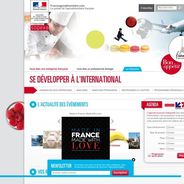 Agroalimentaire Français à l'export - France Agroalimentaire