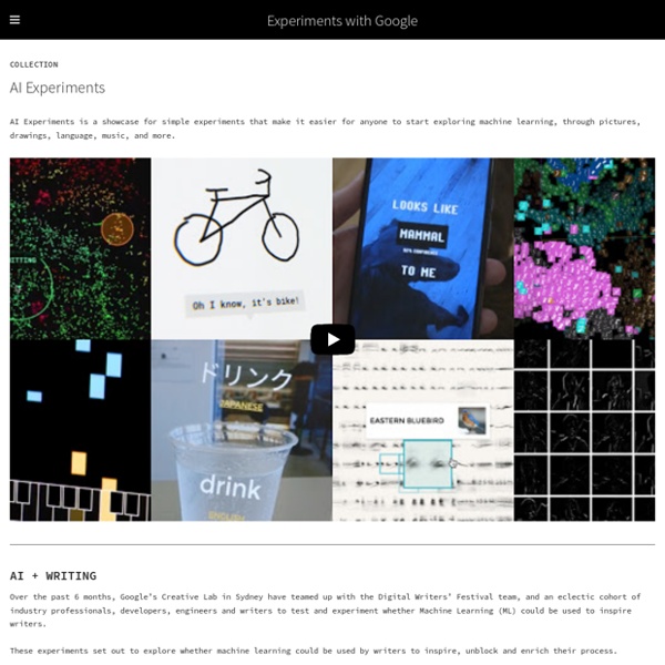 AI Experiments de Google