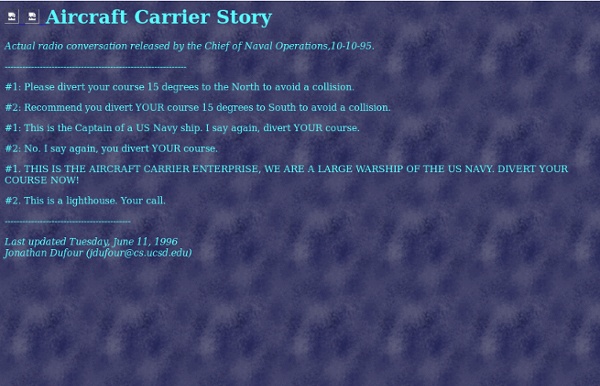 Aircraft Carrier Story